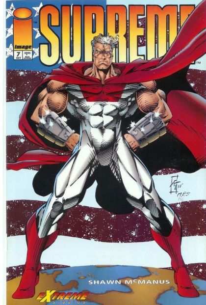 Supreme The Rumblings Of Thunder |  Issue#7A | Year:1993 | Series: Supreme | Pub: Image Comics | Direct Edition