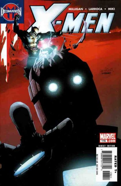 X-Men, Vol. 1 Decimation - House Arrest, Part 2: The Transmogrification of Robert Drake |  Issue#178A | Year:2005 | Series: X-Men | Pub: Marvel Comics