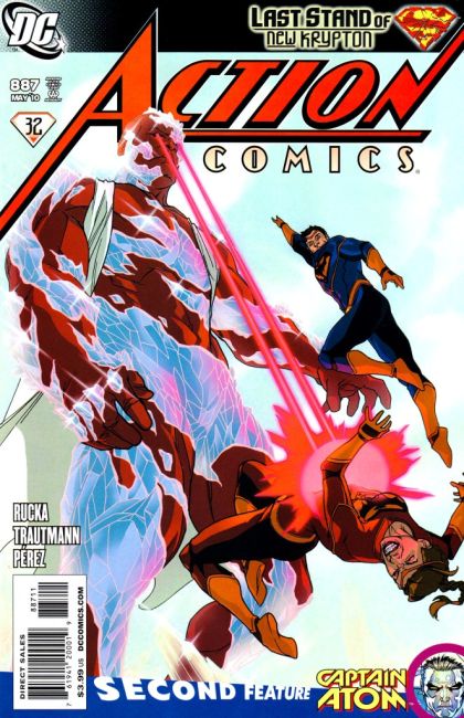 Action Comics, Vol. 1 Last Stand of New Krypton - Truth To Power, Part 1 / Captain Atom, Chapter 9 |  Issue#887A | Year:2010 | Series:  | Pub: DC Comics | Direct Edition