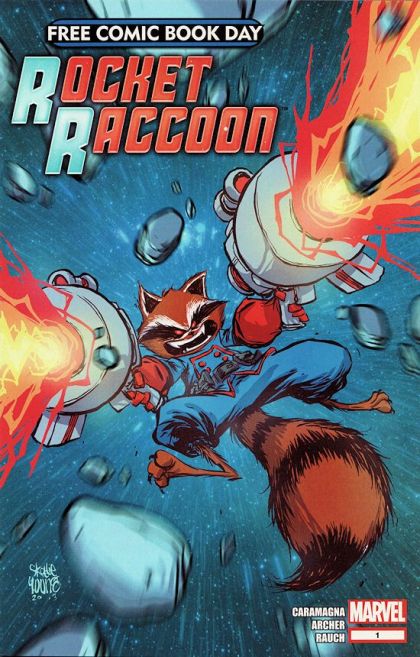 Free Comic Book Day 2014 (Rocket Raccoon) Business Opportunities / Space Oddities |  Issue#1 | Year:2014 | Series:  | Pub: Marvel Comics | Free Comic Book Day 2014 Edition