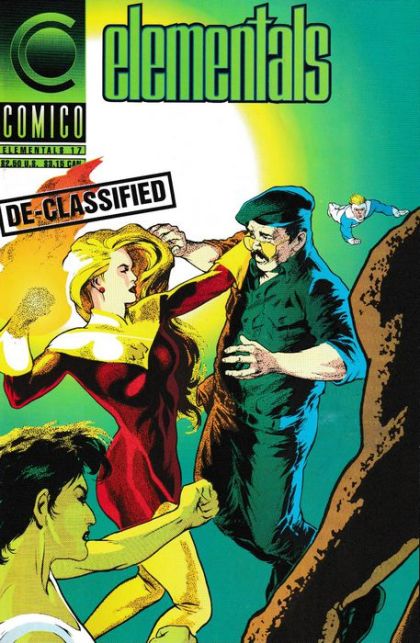 Elementals, Vol. 2 The Elementals Fight Saddam Hussein! |  Issue#17 | Year:1991 | Series: Elementals | Pub: Comico |