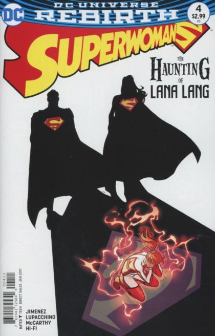 Superwoman, Vol. 1 Who Killed Superwoman, Part Four: Together Again (For the Very First Time) |  Issue#4A | Year:2016 | Series:  | Pub: DC Comics | Regular Emanuela Lupacchino & Ray McCarthy Cover
