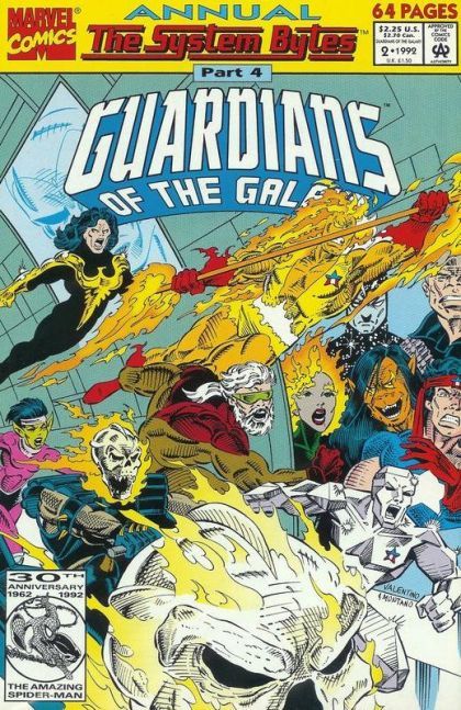 Guardians of the Galaxy Annual The System Bytes - Part 4: Riders on the Storm |  Issue#2A | Year:1992 | Series: Guardians of the Galaxy | Pub: Marvel Comics |