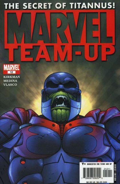 Marvel Team-Up, Vol. 3 Titannus War, Part 2 |  Issue#12 | Year:2005 | Series: Marvel Team-Up | Pub: Marvel Comics |