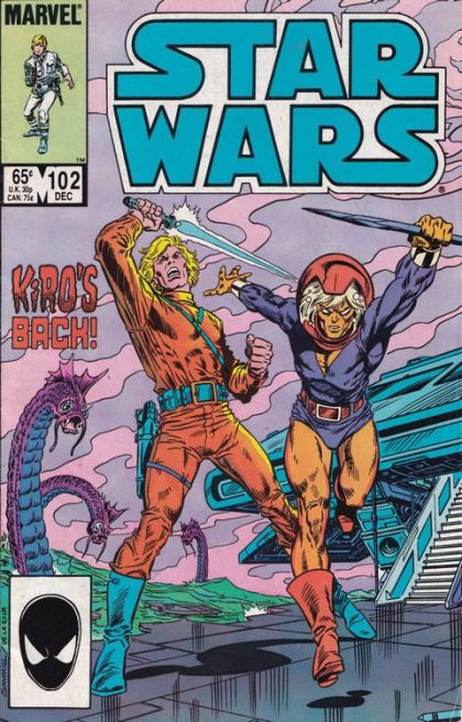 Star Wars, Vol. 1 (Marvel) School Spirit |  Issue#102A | Year:1985 | Series: Star Wars - Expanded Universe | Pub: Marvel Comics | Direct Edition