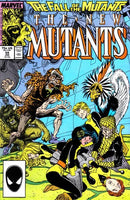New Mutants, Vol. 1 The Fall of the Mutants - Fang And Claw! |  Issue