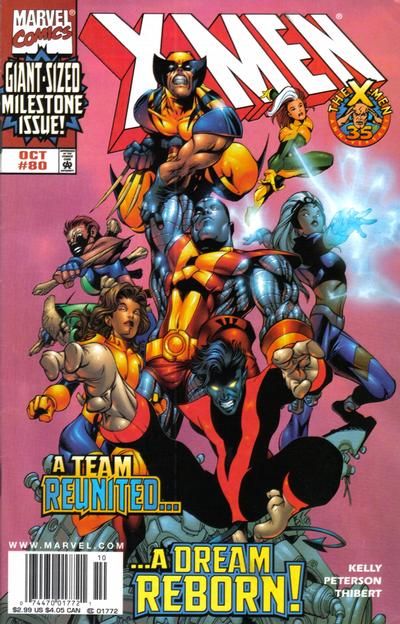X-Men, Vol. 1 Children Of The Atom: Part Two |  Issue#80B | Year:1998 | Series: X-Men | Pub: Marvel Comics | Newsstand Edition
