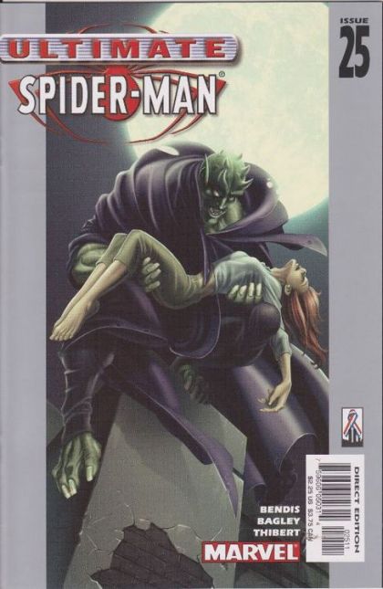 Ultimate Spider-Man, Vol. 1 Plasminds |  Issue#25A | Year:2002 | Series: Spider-Man | Pub: Marvel Comics | Mark Bagley Regular