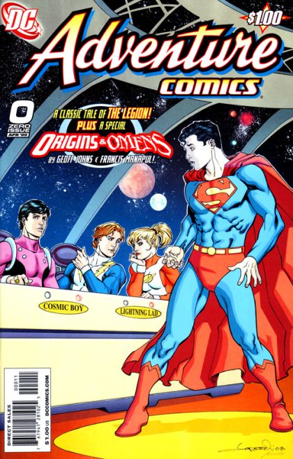 Adventure Comics, Vol. 3 The Legion Of Super-Heroes / Origins & Omens |  Issue#0 | Year:2009 | Series:  | Pub: DC Comics |
