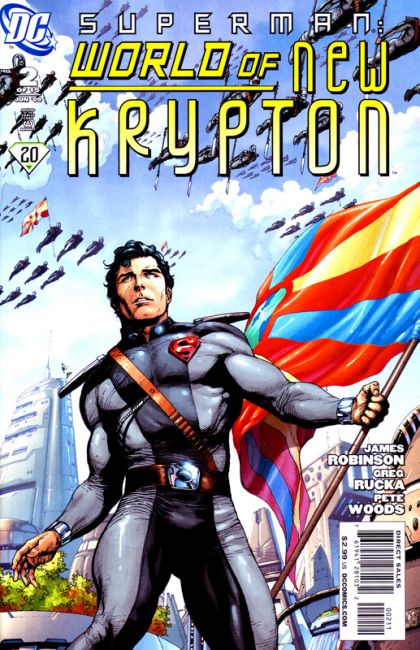 Superman: World of New Krypton World of New Krypton, Part Two |  Issue#2A | Year:2009 | Series: Superman | Pub: DC Comics | Gary Frank Regular Cover