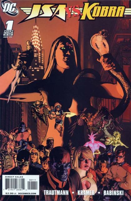 JSA vs. Kobra: Engines of Faith Engines of Faith, Part One: Bad Religion |  Issue#1 | Year:2009 | Series:  | Pub: DC Comics | Gene Ha Regular Cover