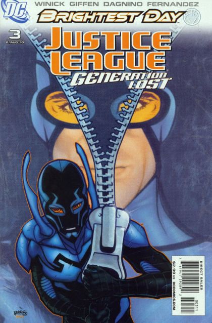 Justice League: Generation Lost Brightest Day - Generation Lost, Something Old, Something New, Something Borrowed, Something Blue |  Issue#3A | Year:2010 | Series:  | Pub: DC Comics | Tony Harris & J.D. Mettler Regular Cover
