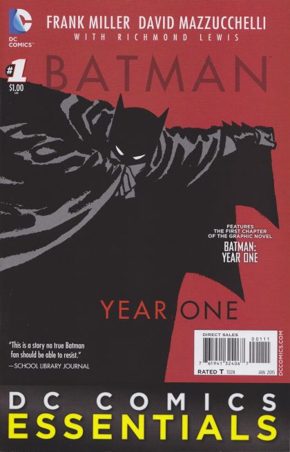 DC Comics Essentials: Batman Batman Year One  |  Issue#1 | Year:2014 | Series:  | Pub: DC Comics | Special Edition