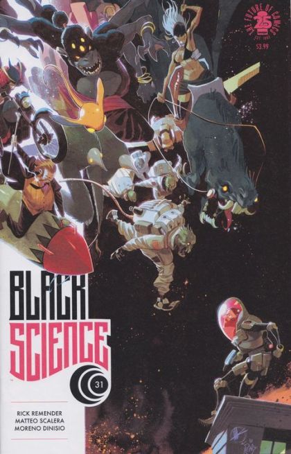 Black Science  |  Issue#31A | Year:2017 | Series:  | Pub: Image Comics | Matteo Scalera & Moreno Dinisio Cover