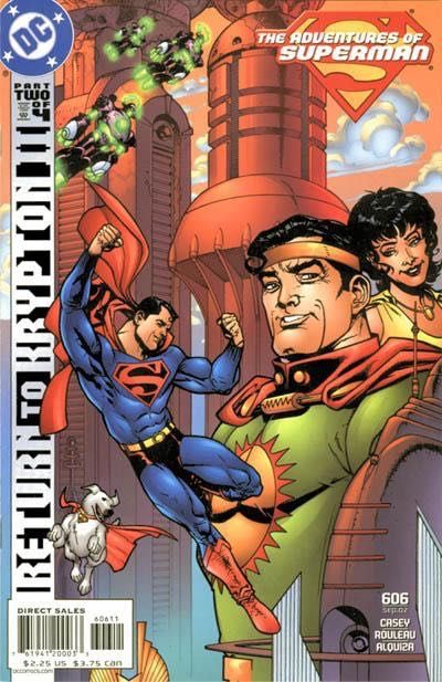 The Adventures of Superman Return to Krypton II - Return tp Krypton II, Culture Shock |  Issue#606A | Year:2002 | Series: Superman | Pub: DC Comics | Direct Edition