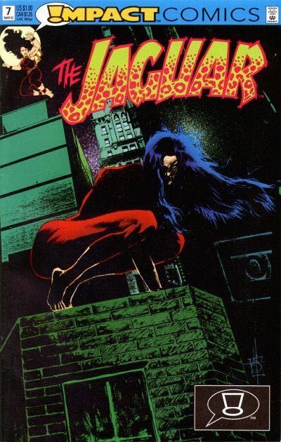 The Jaguar Underground Dragons |  Issue#7A | Year:1992 | Series:  | Pub: DC Comics | Direct Edition