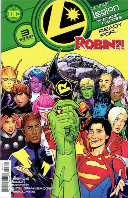 Legion of Super-Heroes, Vol. 8  |  Issue#3A | Year:2020 | Series: Legion of Super-Heroes | Pub: DC Comics | Regular Ryan Sook Cover