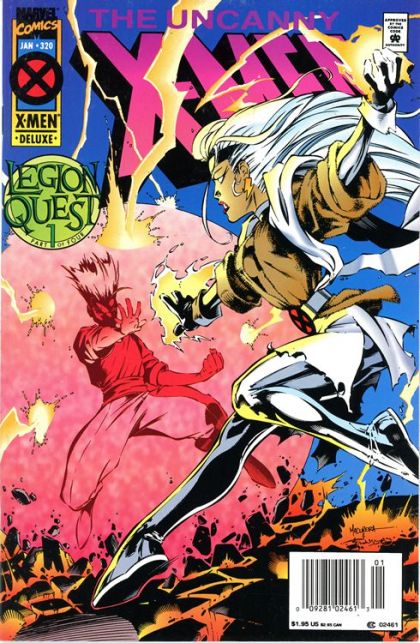 Uncanny X-Men, Vol. 1 Legion Quest - Part 1: The Son Rises In The East |  Issue#320B | Year:1994 | Series: X-Men | Pub: Marvel Comics | Newsstand Deluxe Edition