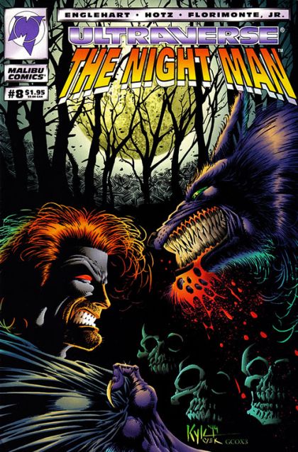 Night Man, Vol. 1 Savagery |  Issue#8 | Year:1994 | Series: Night Man | Pub: Malibu Comics |
