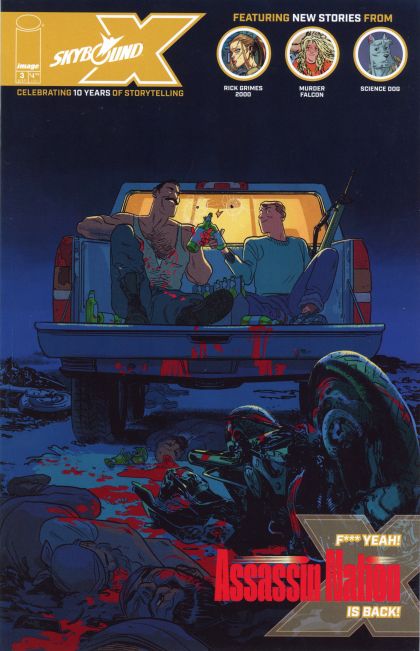 Skybound X Rick Grimes 2000 / Murder Falcon / Science Dog / Assassin Nation |  Issue#3C | Year:2021 | Series:  | Pub: Image Comics | Erica Henderson Variant