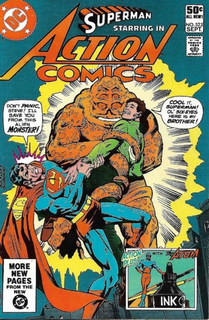 Action Comics, Vol. 1 Steve Lombard's Double Life! / The Eye of the Storm! |  Issue#523A | Year:1981 | Series:  | Pub: DC Comics |