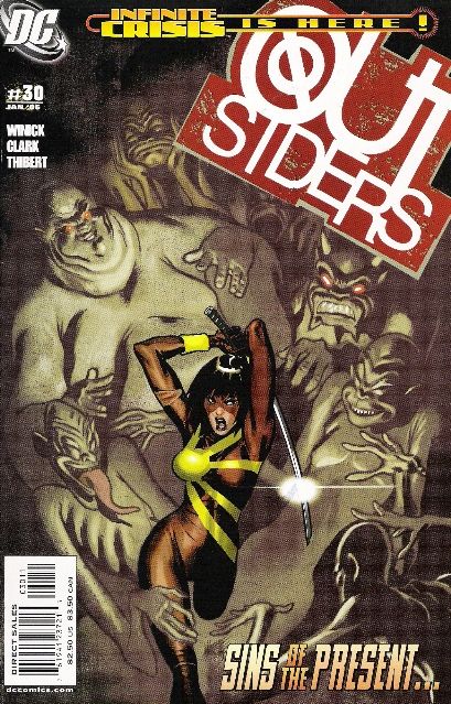 Outsiders, Vol. 3 Infinite Crisis - Unoriginal Sin, All Hell Breaks Loose |  Issue#30A | Year:2006 | Series: Outsiders | Pub: DC Comics | Direct Edition