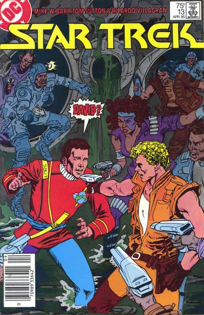 Star Trek, Vol. 1 New Frontiers, Part 5: Masquerade |  Issue#13B | Year:1985 | Series: Star Trek | Pub: DC Comics | Newsstand Edition