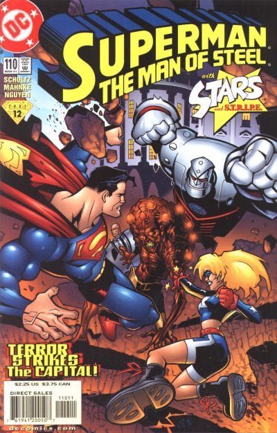 Superman: The Man of Steel Saints |  Issue#110A | Year:2001 | Series: Superman | Pub: DC Comics | Direct Edition