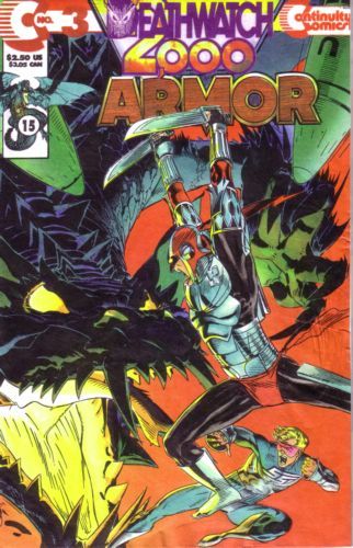 Armor, Vol. 2 (1993) Deathwatch 2000 - Guaranteed Delivery or... Your Life Back |  Issue#3 | Year:1993 | Series:  | Pub: Continuity Comics |