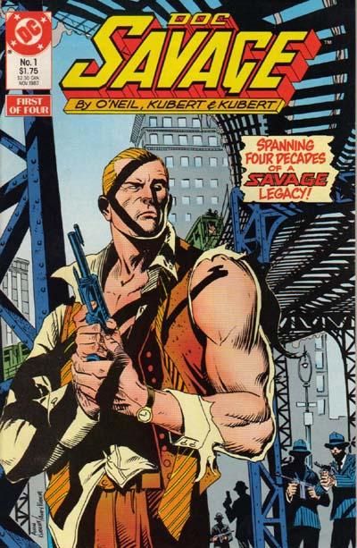 Doc Savage, Vol. 1 The Heritage of Doc Savage, Part 1: Into the Silver Pyramid |  Issue#1 | Year:1987 | Series: Doc Savage | Pub: DC Comics |