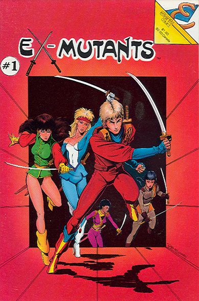 Ex-Mutants (Eternity/Amazing/Pied Piper) A Breed Apart |  Issue#1 | Year:1986 | Series: Ex-Mutants | Pub: Amazing Comics |
