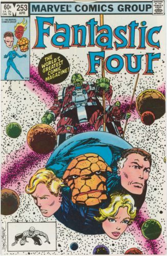 Fantastic Four, Vol. 1 Quest |  Issue#253A | Year:1983 | Series: Fantastic Four | Pub: Marvel Comics |