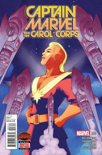 Captain Marvel & The Carol Corps Secret Wars  |  Issue#3A | Year:2015 | Series:  | Pub: Marvel Comics | David López Regular