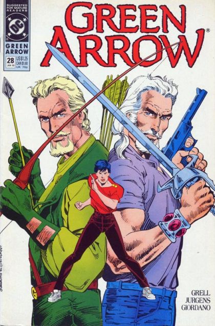 Green Arrow, Vol. 2 Siege |  Issue#28 | Year:1990 | Series: Green Arrow | Pub: DC Comics |