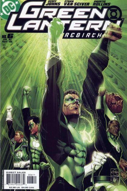 Green Lantern: Rebirth Brightest Day |  Issue#6 | Year:2005 | Series: Green Lantern | Pub: DC Comics | Ethan Van Sciver Regular