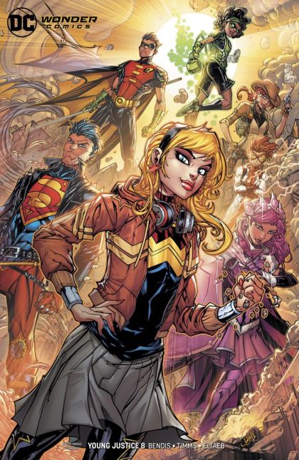 Young Justice, Vol. 3 Lost in the Multiverse, Part 2 |  Issue#8B | Year:2019 | Series:  | Pub: DC Comics | Variant Jonboy Meyers Card Stock Cover