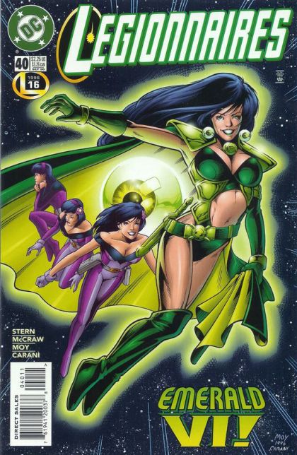 Legionnaires Emerald/Violet |  Issue#40 | Year:1996 | Series: Legionnaires | Pub: DC Comics |
