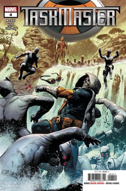 Taskmaster, Vol. 3 The Rubicon Trigger, Part Four |  Issue#4A | Year:2021 | Series:  | Pub: Marvel Comics | Regular Valerio Giangiordano Cover