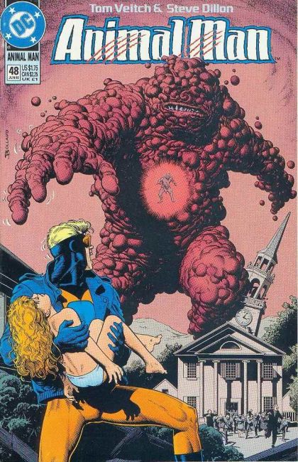 Animal Man, Vol. 1 The Shining Man, The Meaning Of Flesh |  Issue#48 | Year:1992 | Series:  | Pub: DC Comics |