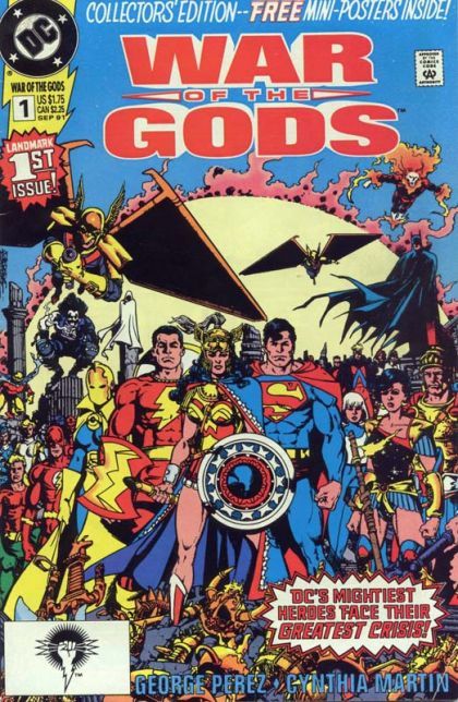 War of the Gods War of the Gods - Hellfire's Web |  Issue#1A | Year:1991 | Series: Wonder Woman | Pub: DC Comics | Collector's Direct Edition
