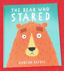 The bear who stared | Story Book with Big Pictures and Little Text | For 3-5 Years Old | Hardcover | SKU: 2405_101_A105