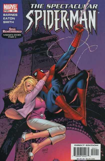 The Spectacular Spider-Man, Vol. 2 Sins Remembered: Sarah's Story, Part 2 |  Issue#24A | Year:2005 | Series: Spider-Man | Pub: Marvel Comics | Greg Land Regular