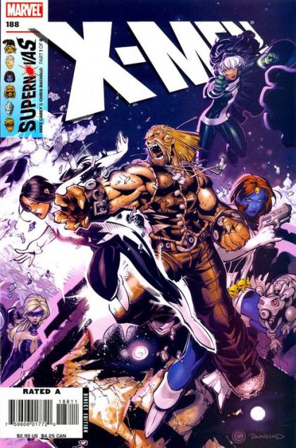 X-Men, Vol. 1 Supernovas, Part 1 |  Issue#188A | Year:2006 | Series: X-Men | Pub: Marvel Comics | Chris Bachalo Regular