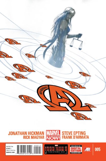 New Avengers, Vol. 3 "Black Swans" |  Issue#5A | Year:2013 | Series: Avengers | Pub: Marvel Comics | Jock Regular