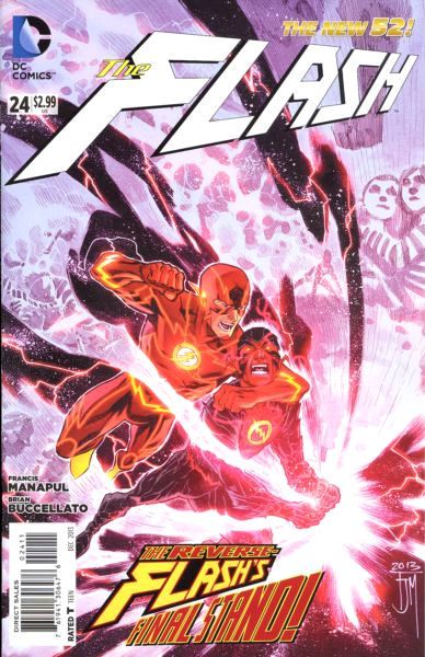 Flash, Vol. 4 Reverse, Part 5 |  Issue#24A | Year:2013 | Series: Flash | Pub: DC Comics | Francis Manapul Regular Cover