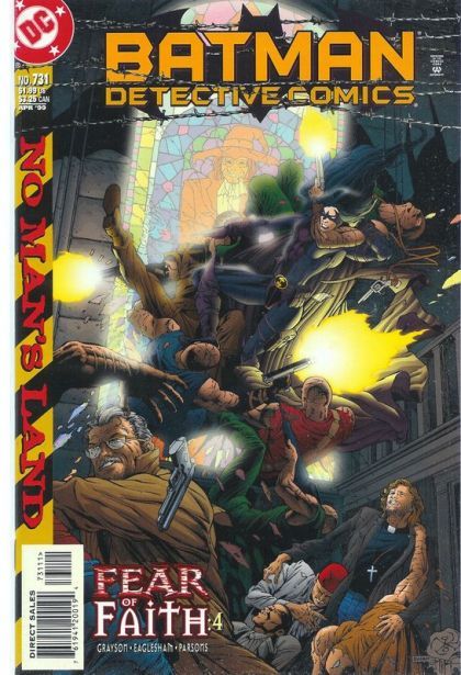 Detective Comics, Vol. 1 Batman: No Man's Land - Fear of Faith, Part 4: Be Not Afraid |  Issue#731A | Year:1999 | Series: Detective Comics | Pub: DC Comics | Direct Edition