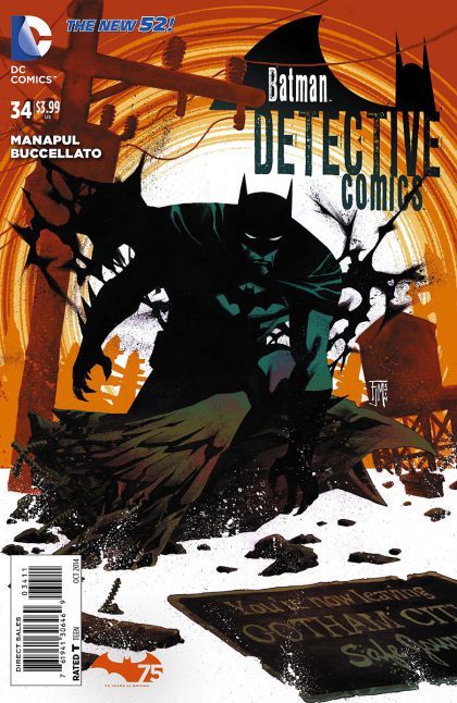 Detective Comics, Vol. 2 Icarus, Conclusion |  Issue#34A | Year:2014 | Series: Batman | Pub: DC Comics | Francis Manapul Regular Cover