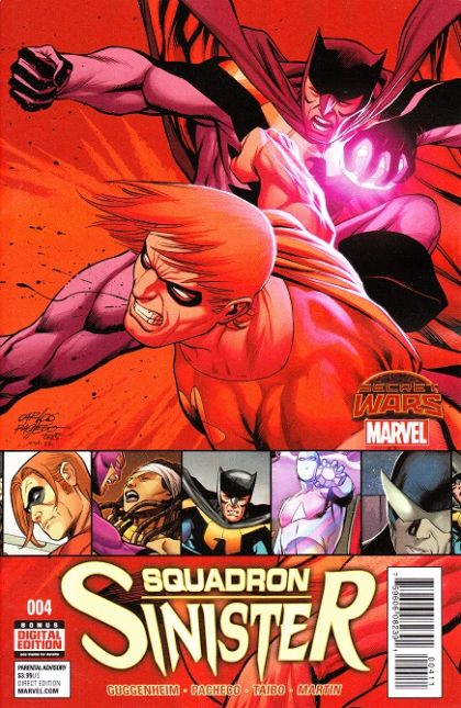 Squadron Sinister Secret Wars - The Dark Night Falls |  Issue#4 | Year:2015 | Series:  | Pub: Marvel Comics |
