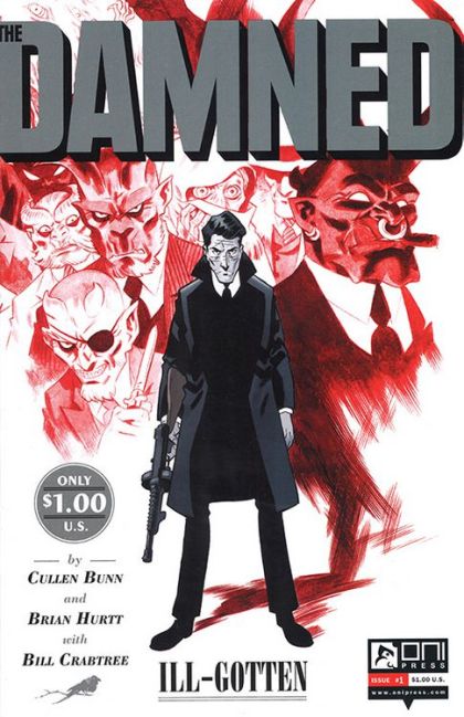 The Damned (Oni Press) Ill-Gotten, Part 1 |  Issue#1 | Year:2017 | Series:  | Pub: Oni Press | Cvr Hurtt