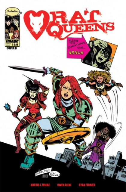 Rat Queens, Vol. 2  |  Issue#7B | Year:2018 | Series:  | Pub: Image Comics | Variant Jim Valentino & Owen Gieni Cover